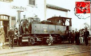 1730- Jemmapes - La Gare en 1909